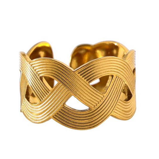 Weave Open Ring
