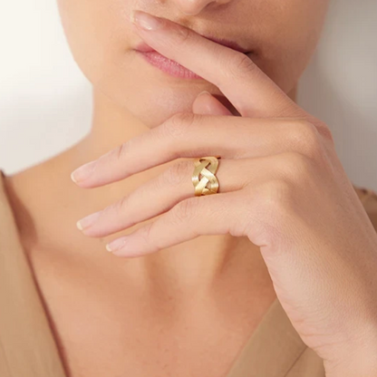 Weave Open Ring