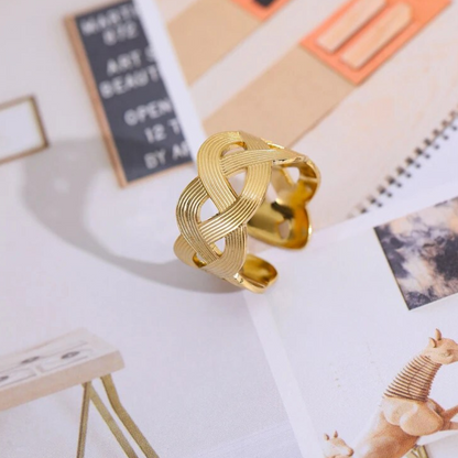 Weave Open Ring